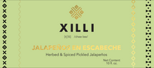 Load image into Gallery viewer, Xilli Jalapeños en Escabeche Case - 12 Jars x 10 oz