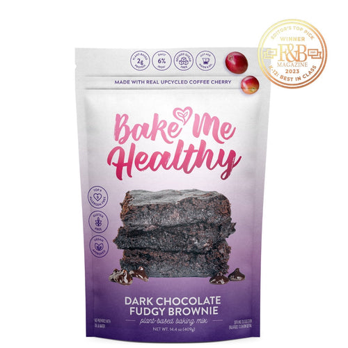 Bake Me Healthy - Bake Me Healthy Dark Chocolate Fudgy Brownie Plant-Based Baking Mix Case - 6 Bags - Baking Mixes | Delivery near me in ... Farm2Me #url#