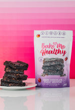 Load image into Gallery viewer, Bake Me Healthy - Bake Me Healthy Dark Chocolate Fudgy Brownie Plant-Based Baking Mix Case - 6 Bags - Baking Mixes | Delivery near me in ... Farm2Me #url#