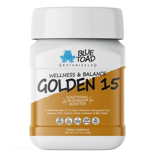 Blue Toad Botanicals® - GOLDEN 15 - Coffee Booster, Smoothie Booster, Powder Blend, Tea Blend | Delivery near me in ... Farm2Me #url#