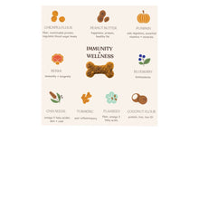 Load image into Gallery viewer, Botanical Bones - Immunity + Wellness Dog Treat Pouches - 4 x 3.2oz - Pet & Other | Delivery near me in ... Farm2Me #url#