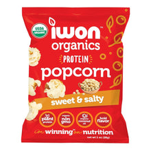 Load image into Gallery viewer, CampusProtein.com - iwon Organics Organic Protein Popcorn - | Delivery near me in ... Farm2Me #url#