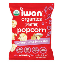 Load image into Gallery viewer, CampusProtein.com - iwon Organics Organic Protein Popcorn - | Delivery near me in ... Farm2Me #url#
