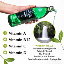 Load image into Gallery viewer, Chlorophyll Water - Chlorophyll Water® (Case of 12): Purified Mountain Spring Water with Essential Vitamins by Chlorophyll Water - | Delivery near me in ... Farm2Me #url#