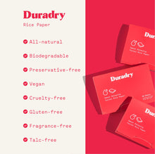 Load image into Gallery viewer, Duradry - Duradry Sweat-delaying Rice Paper by Duradry - | Delivery near me in ... Farm2Me #url#