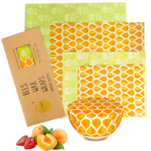 Load image into Gallery viewer, ecozoi - BeesWax Food Wraps, Reusable 4 Pack by ecozoi - | Delivery near me in ... Farm2Me #url#