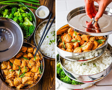 Load image into Gallery viewer, ecozoi - ecozoi Instant Pot Insert Pans, 3 Tier for 6 Qt / 8 Qt Pressure Cookers - | Delivery near me in ... Farm2Me #url#