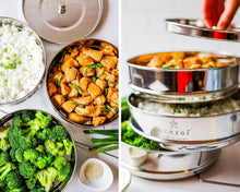Load image into Gallery viewer, ecozoi - ecozoi Instant Pot Insert Pans, 3 Tier for 6 Qt / 8 Qt Pressure Cookers - | Delivery near me in ... Farm2Me #url#