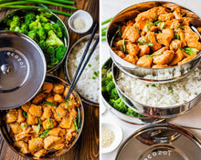 Load image into Gallery viewer, ecozoi - ecozoi Instant Pot Insert Pans, 3 Tier for 6 Qt / 8 Qt Pressure Cookers - | Delivery near me in ... Farm2Me #url#