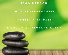 Load image into Gallery viewer, ecozoi - ecozoi Reusable Bamboo Kitchen Paper Towels - Tree-Free, Eco-Friendly Rolls, 4-Pack - | Delivery near me in ... Farm2Me #url#