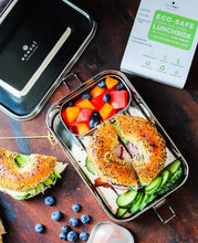Load image into Gallery viewer, ecozoi - ecozoi Stainless Steel Lunch Box, 1 Tier Leak Proof, 50 Oz - | Delivery near me in ... Farm2Me #url#