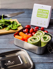 Load image into Gallery viewer, ecozoi - ecozoi Stainless Steel Lunch Box, 3 Compartment Leak Proof, 24 Oz - | Delivery near me in ... Farm2Me #url#