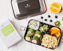 Load image into Gallery viewer, ecozoi - ecozoi Stainless Steel Lunch Box, 5 Compartment, Leak Proof, 50 Oz - | Delivery near me in ... Farm2Me #url#