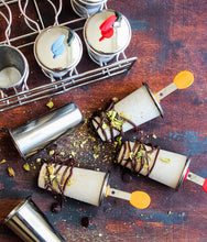 Load image into Gallery viewer, ecozoi - ecozoi Stainless Steel Popsicle Molds, Round with Stainless Steel Sticks - | Delivery near me in ... Farm2Me #url#