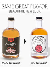 Load image into Gallery viewer, Explorer Cold Brew - Explorer Elixirs | Crushed Candy Cane | Premium All-Natural Flavor Syrup | 12.7 fl oz by Explorer Cold Brew - | Delivery near me in ... Farm2Me #url#
