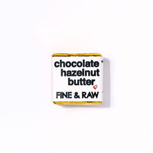 Load image into Gallery viewer, FINE & RAW chocolate - Fine and Raw Chocolate Hazelnut Butter Chunky Bars- 20 Bars x1oz - Snacks | Delivery near me in ... Farm2Me #url#