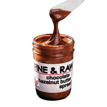 Load image into Gallery viewer, FINE & RAW chocolate - Fine and Raw Hazelnut Spread, Organic, Fair Trade - 12 Jars x 8oz - Candy & Chocolate | Delivery near me in ... Farm2Me #url#