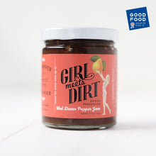 Load image into Gallery viewer, Girl Meets Dirt - Girl Meets Dirt Hot Damn Pepper Jam Spoon Preserves - Spoon Preserves | Delivery near me in ... Farm2Me #url#