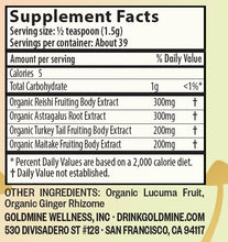 Load image into Gallery viewer, Goldmine Adaptogens - Supershroom Immunity Support by Goldmine Adaptogens - | Delivery near me in ... Farm2Me #url#