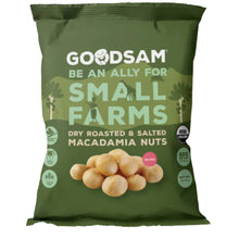Load image into Gallery viewer, GoodSAM Foods - GoodSam Macadamia Nuts, Dry Roasted & Salted, Organic Bags - 12 bags x 8 oz - Snacks | Delivery near me in ... Farm2Me #url#