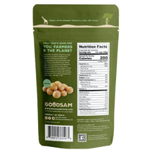 Load image into Gallery viewer, GoodSAM Foods - GoodSam Macadamia Nuts, Dry Roasted &amp; Salted, Organic Bags - 12 bags x 8 oz - Snacks | Delivery near me in ... Farm2Me #url#
