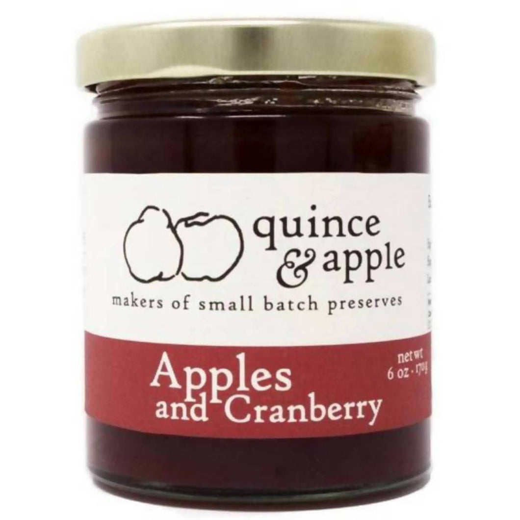 Gourmet Indulgences, LLC - Apples and Cranberry Preserve Jars - 12 x 6oz - Pantry | Delivery near me in ... Farm2Me #url#
