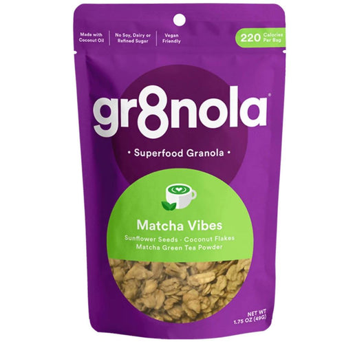 gr8nola - Matcha Vibes Granola Packs - 60 x 1.75oz - Snacks | Delivery near me in ... Farm2Me #url#