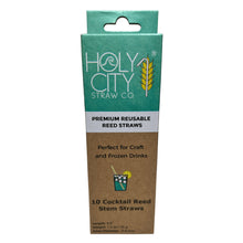 Load image into Gallery viewer, Holy City Straw Company - Cocktail Reed Stem Drinking Straws | Inner pack | 20 x 10ct. Boxes by Holy City Straw Company - | Delivery near me in ... Farm2Me #url#