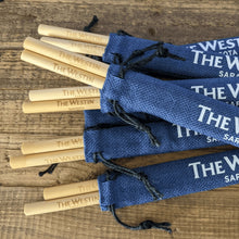 Load image into Gallery viewer, Holy City Straw Company - Customizable Two Straw/Jute Pouch Combo by Holy City Straw Company - | Delivery near me in ... Farm2Me #url#