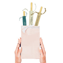 Load image into Gallery viewer, Holy City Straw Company - Customizable Two Straw/Jute Pouch Combo by Holy City Straw Company - | Delivery near me in ... Farm2Me #url#