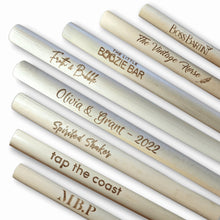 Load image into Gallery viewer, Holy City Straw Company - Laser Engraved Reusable Reed Straw by Holy City Straw Company - | Delivery near me in ... Farm2Me #url#