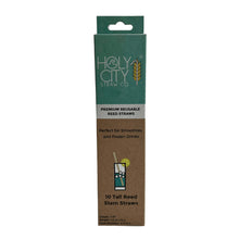Load image into Gallery viewer, Holy City Straw Company - Tall Reed Stem Drinking Straws | Inner pack | 20 x 10ct. Boxes by Holy City Straw Company - | Delivery near me in ... Farm2Me #url#