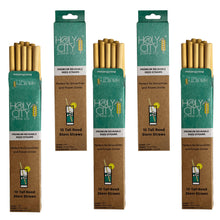 Load image into Gallery viewer, Holy City Straw Company - Tall Reusable Reed Straw Bundle - 5 Pack by Holy City Straw Company - | Delivery near me in ... Farm2Me #url#
