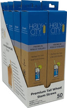 Load image into Gallery viewer, Holy City Straw Company - Tall Wheat Drinking Straws | Inner Pack | 10 x 50ct. Boxes by Holy City Straw Company - | Delivery near me in ... Farm2Me #url#