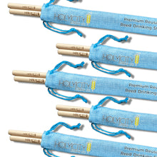 Load image into Gallery viewer, Holy City Straw Company - Two Straw/Pouch Combo - Holy City Straw Co. - 5 Pack by Holy City Straw Company - | Delivery near me in ... Farm2Me #url#