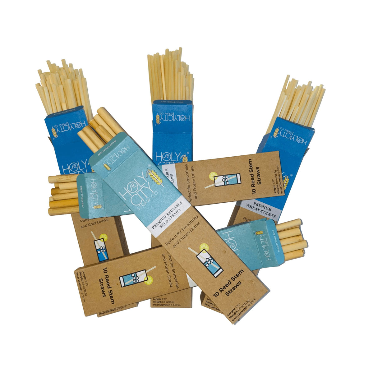 Sustainable straws 7.75, biological wheat