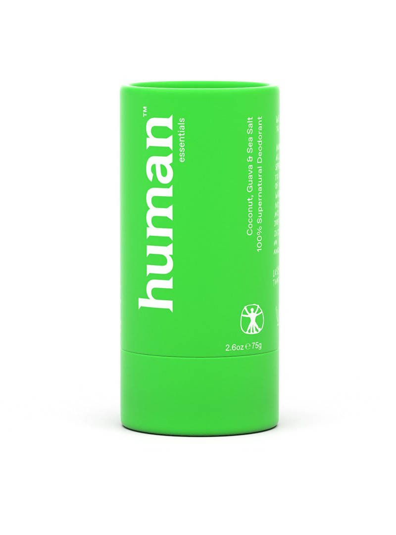 Human Essentials - Coconut, Guava & Sea Salt Supernatural Deodorant - Deodorant - Farm2Me - DEO-GUA - 787269378452 -