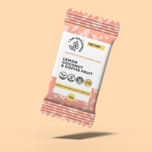 Load image into Gallery viewer, I Am Grounded - I Am Grounded THE 9AM - Lemon, Coconut & Coffee Fruit Box (V) (GF) - 1/4 Pallet (192 Boxes x 10 Packs) - Snack | Delivery near me in ... Farm2Me #url#