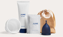 Load image into Gallery viewer, JUNE | The Original June Menstrual Cup - The Basic Firm Cup Kit by JUNE | The Original June Menstrual Cup - | Delivery near me in ... Farm2Me #url#