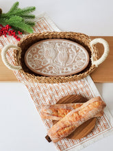 Load image into Gallery viewer, KORISSA - Bread Warmer & Basket - Owl Oval by KORISSA - | Delivery near me in ... Farm2Me #url#