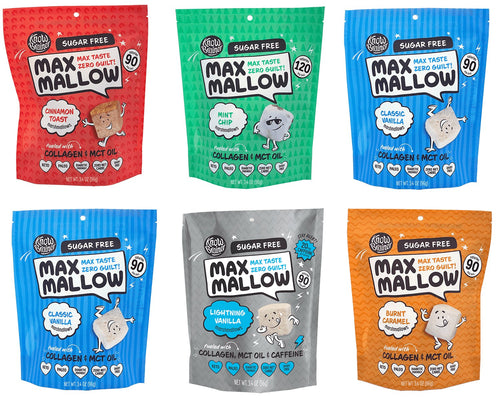 Max Sweets - NEW Max Sweets Snacks Low Carb Keto Max Mallow - Atkins, Paleo, Diabetic Diet Friendly Health Snack - Gluten Free, Soy Free & Zero Sugar snack, Non-GMO Ketogenic 6 pack by Max Sweets - | Delivery near me in ... Farm2Me #url#