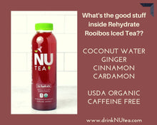 Load image into Gallery viewer, Rehydrate Unsweetened Iced Rooibos Tea Bottles - 12 x 12oz