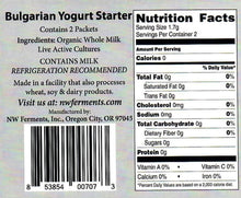 Load image into Gallery viewer, NW FermentsonWpK820 - Bulgarian Yogurt Starter - Bulgarian yogurt starter culture | Delivery near me in ... Farm2Me #url#