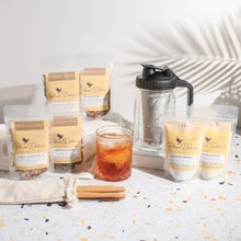 Load image into Gallery viewer, Plum Deluxe Tea - Plum Deluxe Tea The Ultimate Iced Tea Bundle (Tea, Pitcher, Lemonade, &amp; More!) - Straw Holders &amp; Dispensers | Delivery near me in ... Farm2Me #url#
