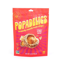 Load image into Gallery viewer, Popadelics - Popadelics Crunchy Mushroom Chips - Trippin' Truffle Parm - | Delivery near me in ... Farm2Me #url#