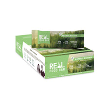 Load image into Gallery viewer, Real Food Bar's Peanut Butter Bars - 12 bars x 2.12oz case