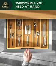 Load image into Gallery viewer, Royal Craft Wood - Expandable Utensil Organizer by Royal Craft Wood - | Delivery near me in ... Farm2Me #url#