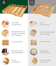 Load image into Gallery viewer, Royal Craft Wood - Expandable Utensil Organizer by Royal Craft Wood - | Delivery near me in ... Farm2Me #url#