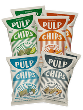 Load image into Gallery viewer, Pulp Pantry The Shark Tank Chips Variety Pack - 8 Bags x 5oz