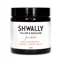 Load image into Gallery viewer, Shwally - For Home and Play - Shwally Tallow, Honey & Royal Jelly Deluxe Face Balm 2OZ by Shwally - For Home and Play - | Delivery near me in ... Farm2Me #url#